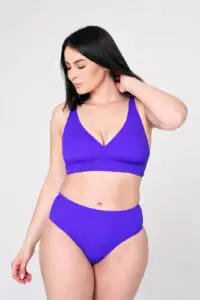Toptan Toparlayıcı Mor Bikini