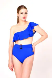 Bikini İmalatı - Toptan Yeni Model Volanlı Bikini