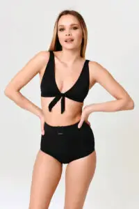 Bikini İmalatı - Toptan Yeni Model Siyah Bikini