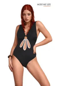 Toptan halka aksesuarlı mayo modeli